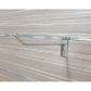Slatwall Display Prong L200mm Chrome
