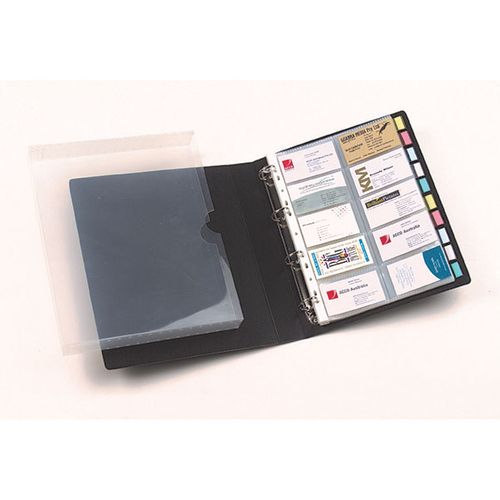 Marbig Business Card Book Case Capacity 500 cards