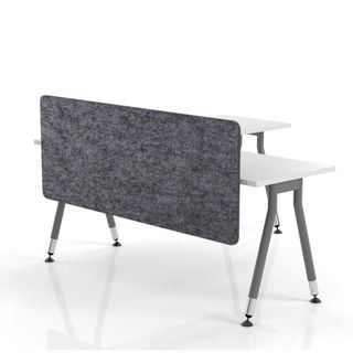 Hush Privi Desk-Hung Screen 18 mm 600-1200/400-600mm