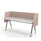 Hush Privi Desk-Hung Double Flex Screen 18mm - Made to measure