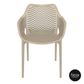 Siesta Air XL Armchair moulded PP UV resistant 150kg