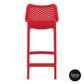 Siesta Air Barstool H650mm UV stabilised PP 135kg