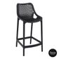 Siesta Air Barstool H650mm UV stabilised PP 135kg