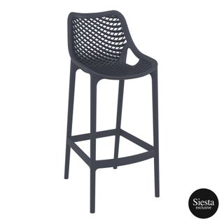 Siesta Air Barstool H750mm UV stabilised PP 135kg