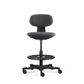 Yoyo Sit/Stand Drafting Chair Dark Grey 110kg