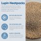Natural Lupin Pack Neck & Shoulder Wrap  **GST free**
