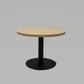 Coffee Table  Diam600mm Disc Base 400mm Black Boxed