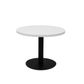 Coffee Table  Diam600mm Disc Base 400mm Black Boxed