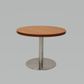 Coffee Table  Diam600mm Disc Base 400mm SS Boxed