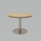 Coffee Table  Diam600mm Disc Base 400mm SS Boxed