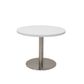 Coffee Table  Diam600mm Disc Base 400mm SS Boxed