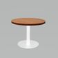 Coffee Table  Diam600mm Disc Base 400mm White Boxed