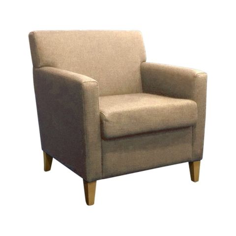 Leeton Lounge Chair Bronx Tritan Fabric 130kg