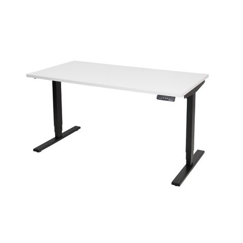 Vertilift Electric Desk L1200xD600mm 2Leg600 Blk Fr L1