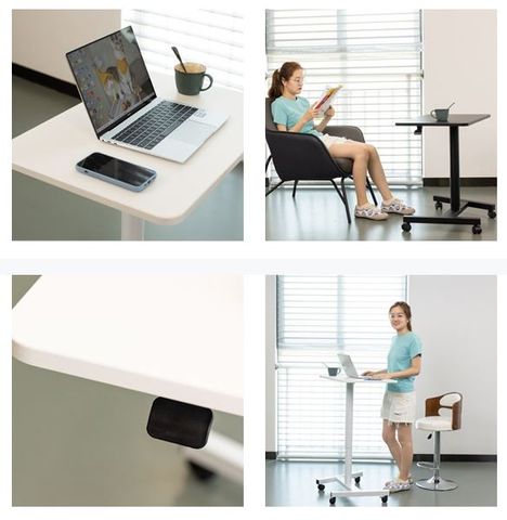 Liftoff Height adjustable desk/lectern White Boxed