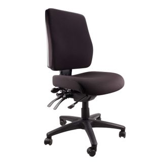 Ergo Air Chair No Arms Black SS 160kg