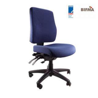 Ergo Air Chair No Arms SS Navy 160kg