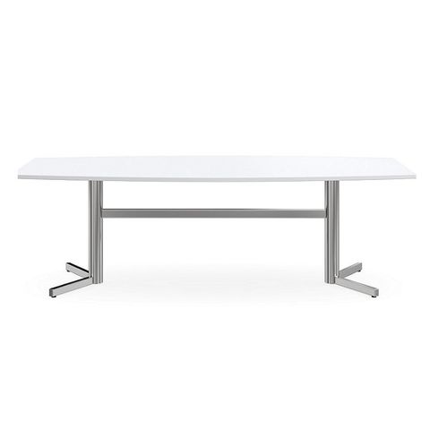 Supreme Boardroom Table with Straight Top