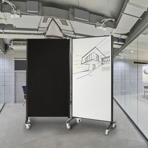 Communicate Room Divider Whiteboard/Pinboard Mobile