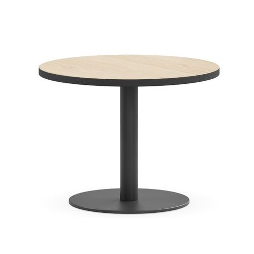 Coffee Table Round Diam 600mm Verse Disc Base PC L2