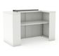 Anvil Reception Counter L1800mm   White/Silver