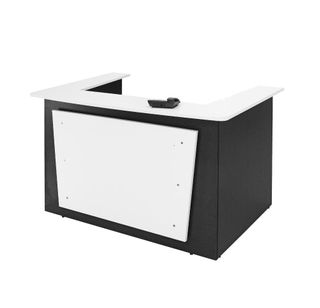 Logan Reception Counter L1800x 1160xH1090mm Dual Colour