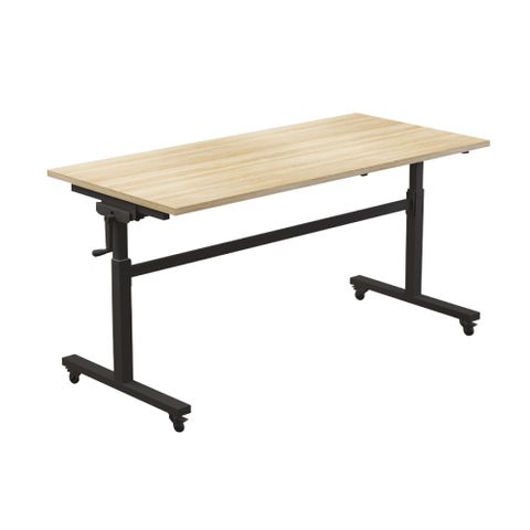 Axis Height Adj. Flip Table 1500 x 750mm Blk/ NO