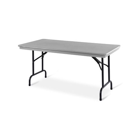 Fenlite Rectangular Trestle Table L1830xD760xH740mm Grey
