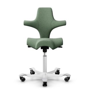 Hag Capisco 8106 Saddle Seat Task Chair F3 Green/White