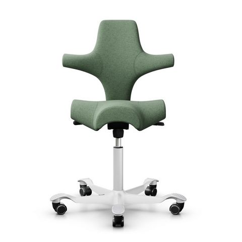 Hag Capisco 8106 Saddle Seat Task Chair F3 Green/White