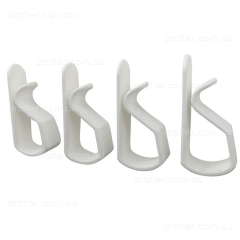 Drawing Board Clips Plastic Set 4