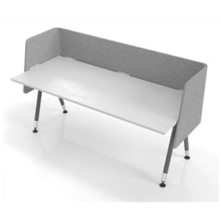 Hush Privi Desk-Hung DF Screen 300/1500/300 H400mm