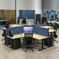 Studio Screen for Agile Shared Desk L1200mm