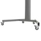 DM19 Mobile Height Adjustable Desk, Battery Pack, Top with Radius Corners