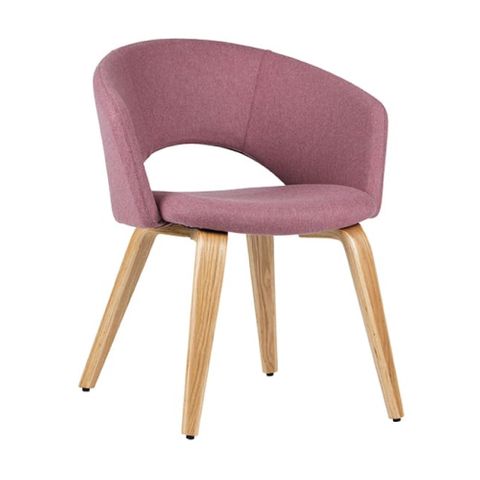 Time Visitor Chair Timber Legs F3  Wool 120kg
