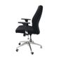 Swift HB Executive Chair Arms 130kg Chr Fr, Black Fab