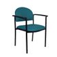 Maddison Visitor Chair, 4 Leg, Round Back, Straight Arms 150kg