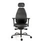 Therapod X High Back Chair with Headrest and Arms