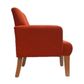 Darling Single Lounge Chair with enclosed Arms 120kg F1