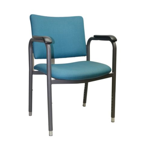 Riley Visitor Chair HB Height Adjustable Legs 150kg F3