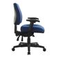 Roma Medium Back Office Chair - No Arms - Fully Ergo - 140 kg