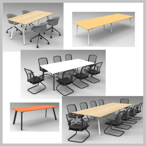 Eternity Board and Meeting Room Table Range