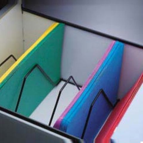 Brownbuilt File Rack Divider to suit a Vertical Filing Cabinet Drawer