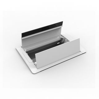 Accede In-desk Dual Lid  Power Dock 4 GPO/4 Data