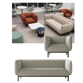 Amaro Lounge 1Seater fully upholstered