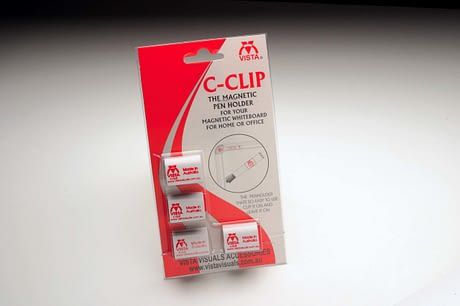 C Clip. Pack of 4