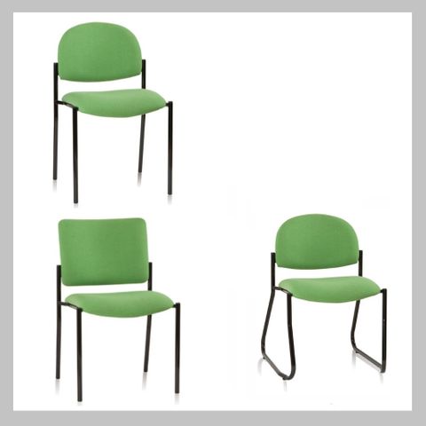 Vera Visitor Chair Range - 120kg