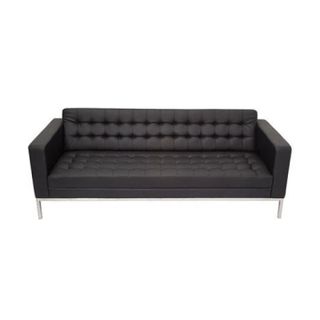 Venus 3 Seater Lounge 375kg  Black PU