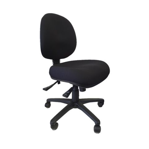 Grace Medium Back Office Chair, No Arms, 110kg