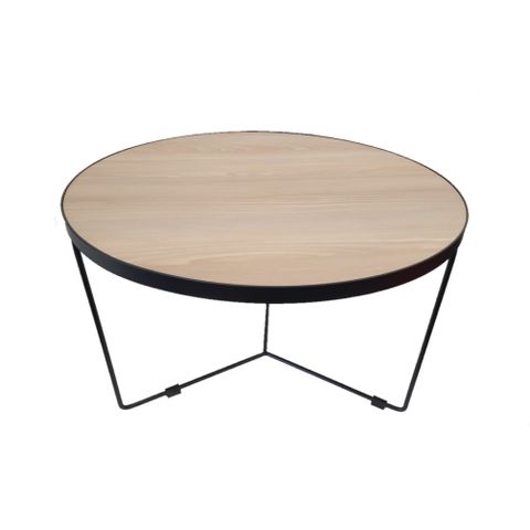 Coffee Table Eclipse Round 500mm Diam 18mm Top L2